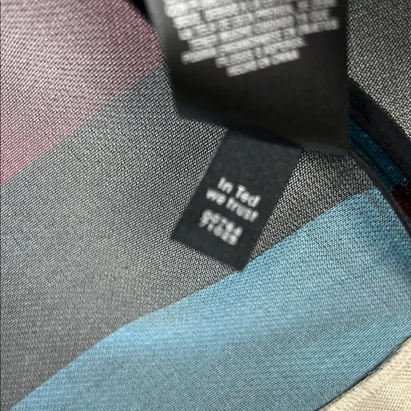 Ted Baker Majida London Blue and Black A-Line Skirt 6 - Picture 10 of 12